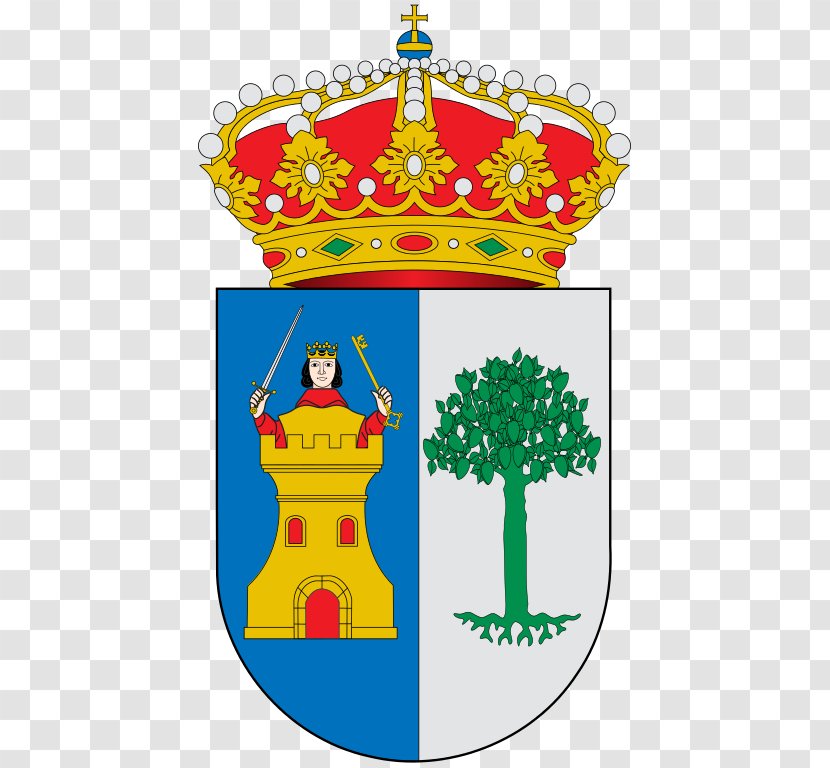Escutcheon Coat Of Arms Spain Heraldry Oberwappen - Tree - Azure Transparent PNG