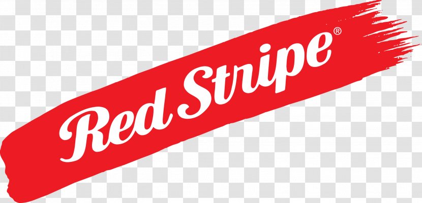 Red Stripe Beer Pale Lager Jamaican Cuisine - Logo - Strips Transparent PNG