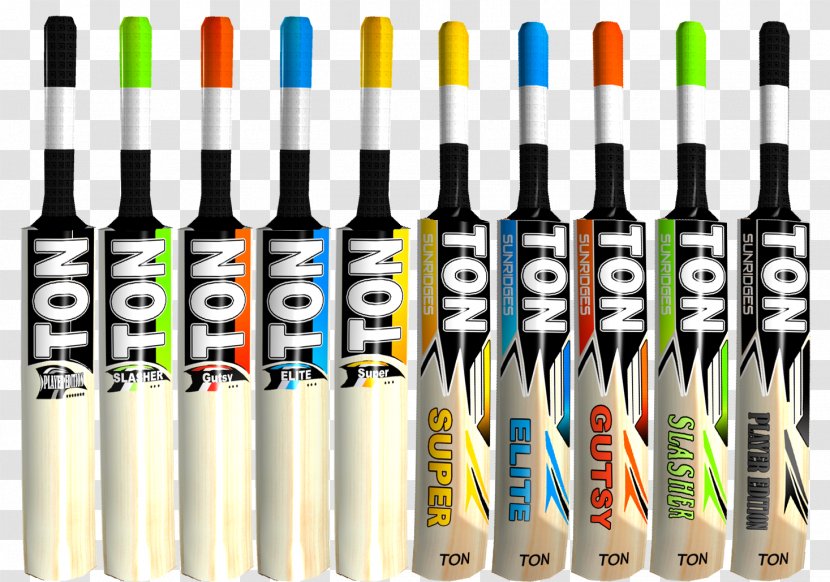 Cricket Bats Product Design - Batting - 07 Transparent PNG