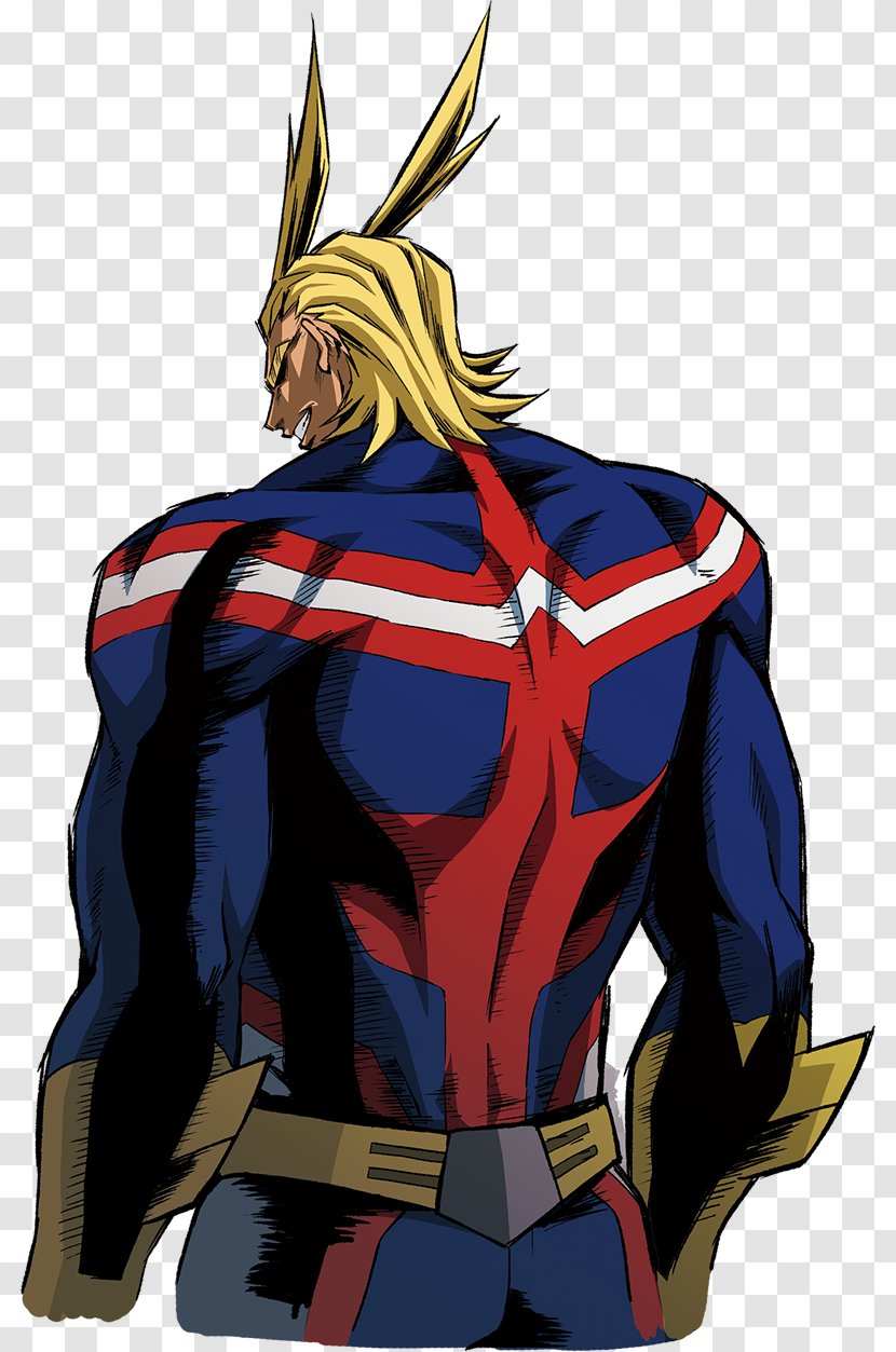 My Hero Academia: All Might Plus Ultra Superhero Tomy - Watercolor Transparent PNG