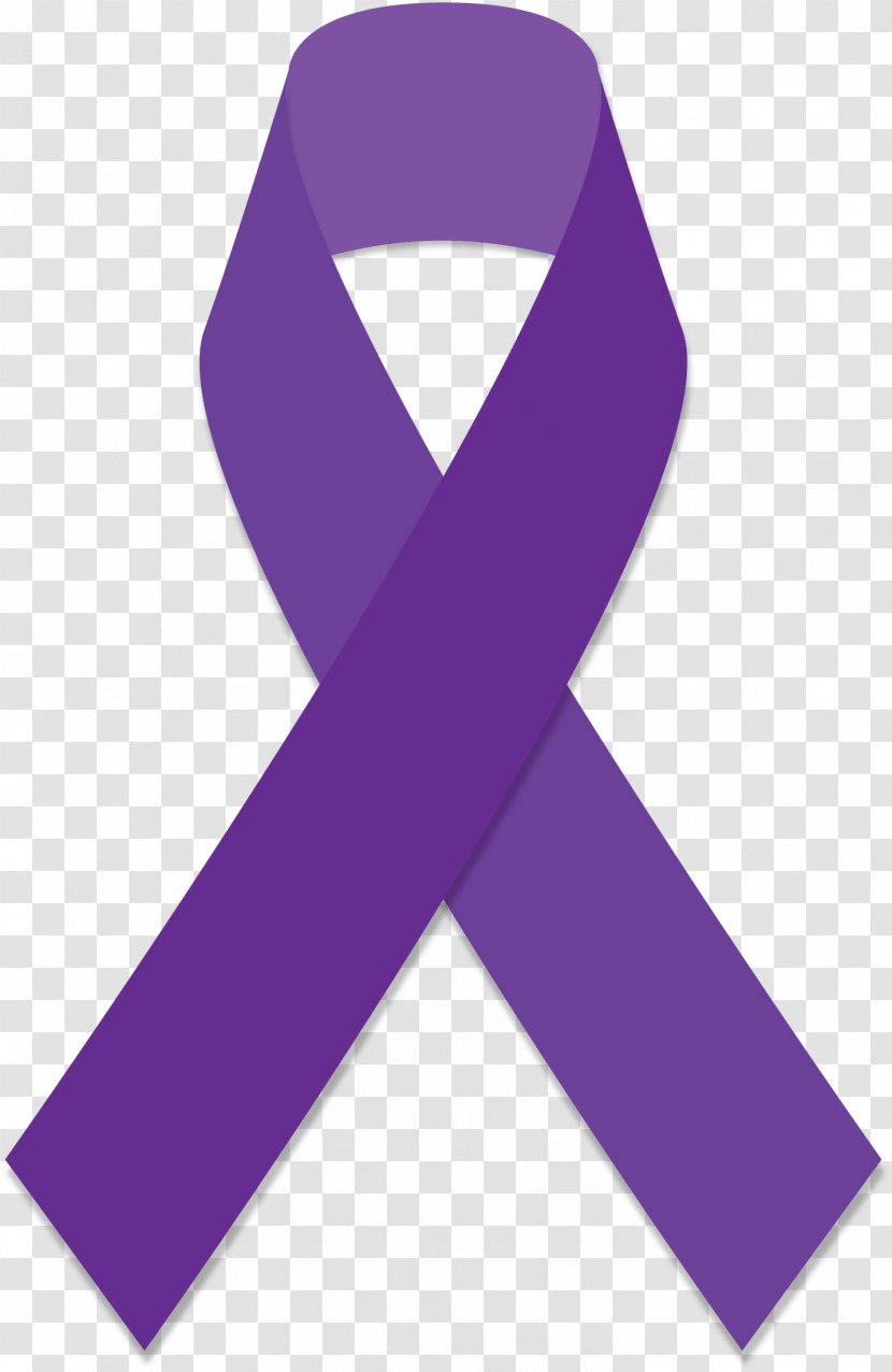 Purple Ribbon Awareness Cancer Clip Art - Epilepsy - Logo File