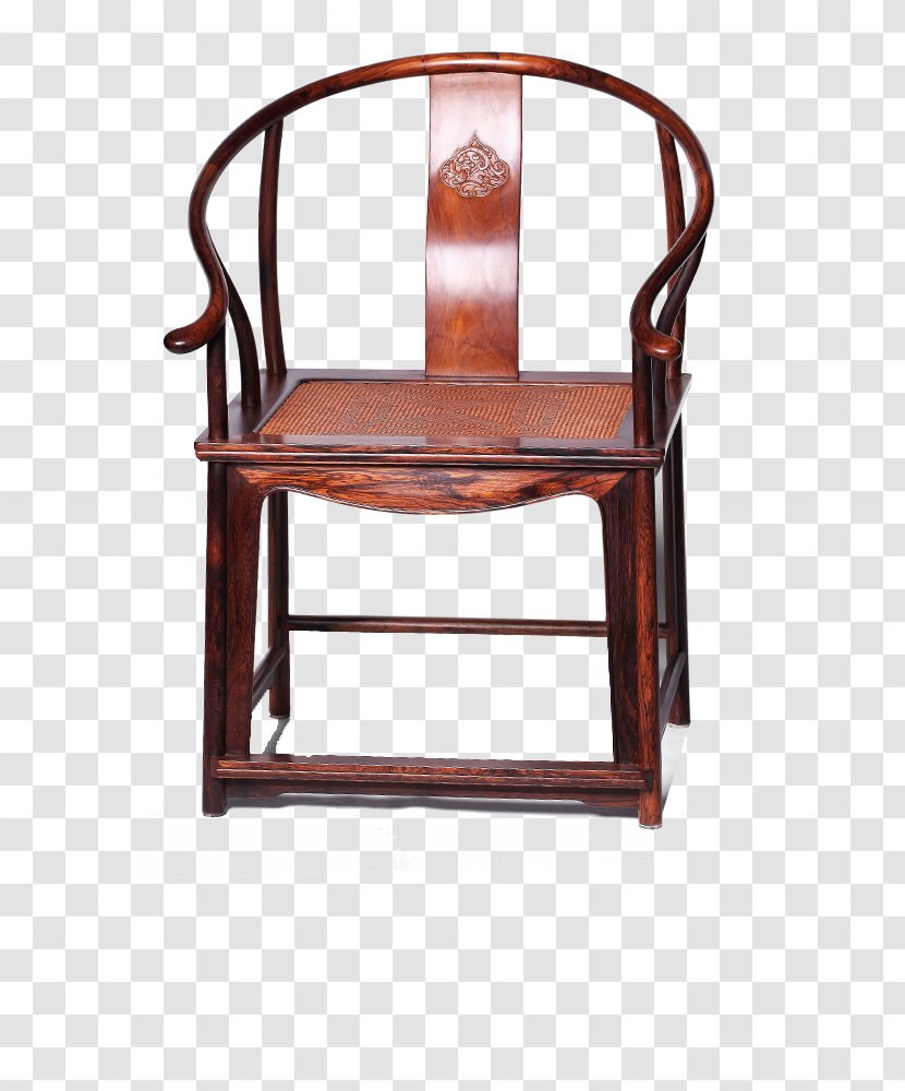 Chinese Furniture Chair Song Dynasty Dalbergia Odorifera - Ming Armchair Transparent PNG