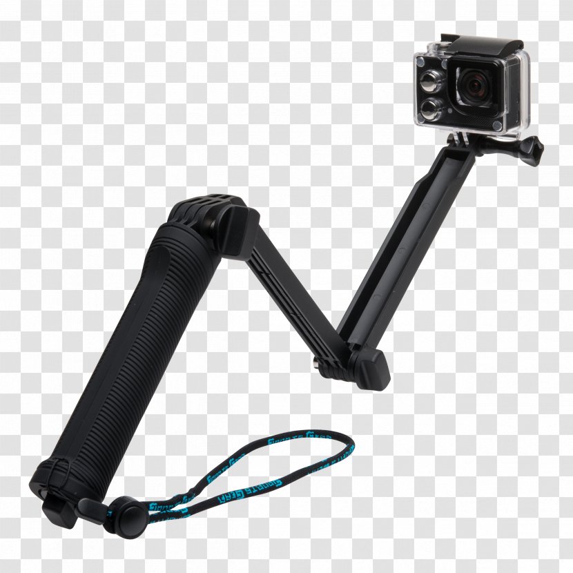 GoPro HERO5 Black Tripod Selfie Stick Camera - Zig Zag Transparent PNG