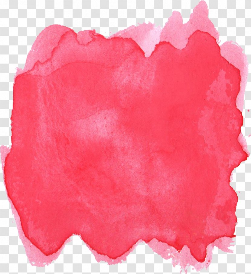 Watercolor Painting Desktop Wallpaper - Red - Background Transparent PNG