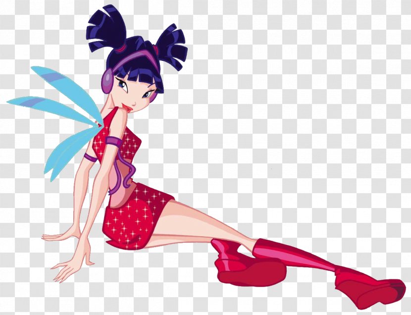 Musa Bloom Roxy Winx Club - Watercolor - Season 1 MagicFlora Transparent PNG