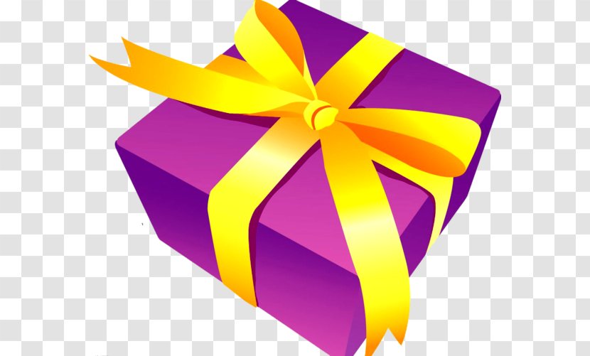 Christmas Gift Clip Art Box Ribbon - Purple - Tickets Travel Transparent PNG