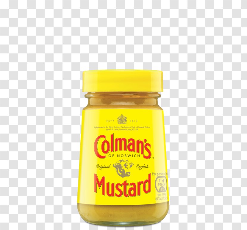 Norwich Colman's White Mustard English - Oil Transparent PNG