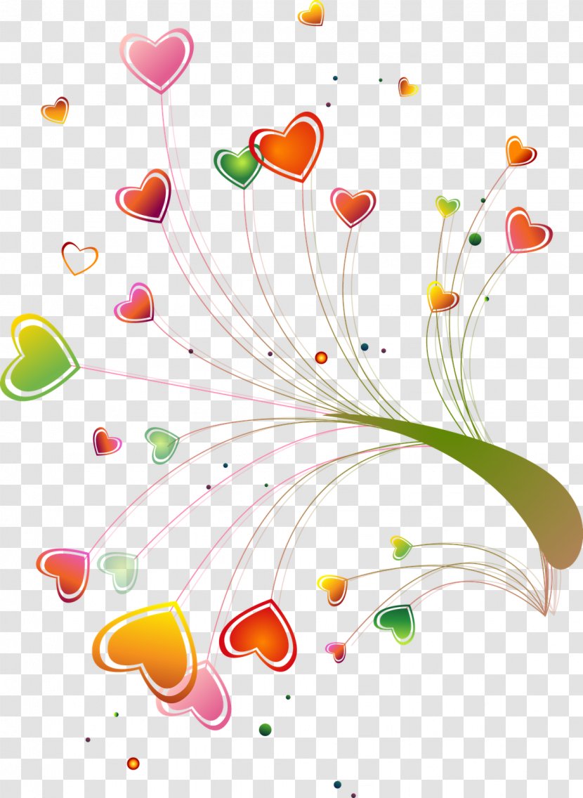 Tutorial Heart - Plant Stem - Love Tree Transparent PNG