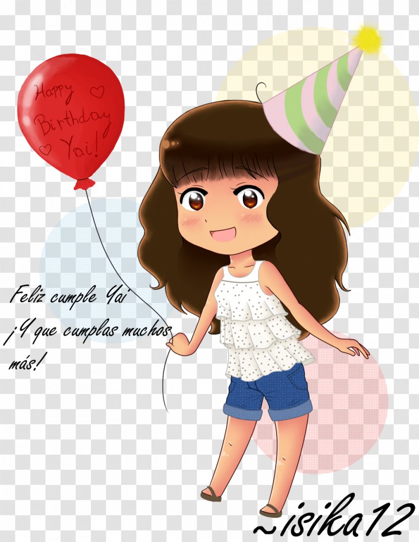 Birthday Happiness Balloon Gift - Watercolor Transparent PNG