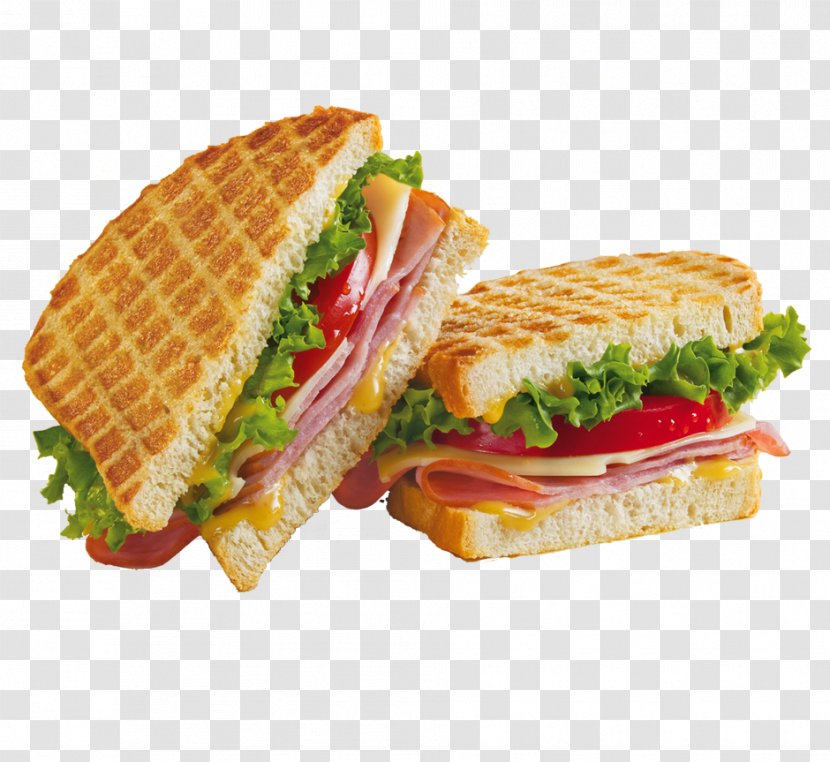 Chicken Sandwich Cheese Vegetable Submarine Hamburger - Fast Food - Jamon Transparent PNG