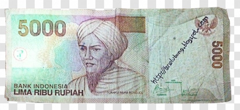 Banknote Money Indonesian Rupiah Line Font Transparent PNG