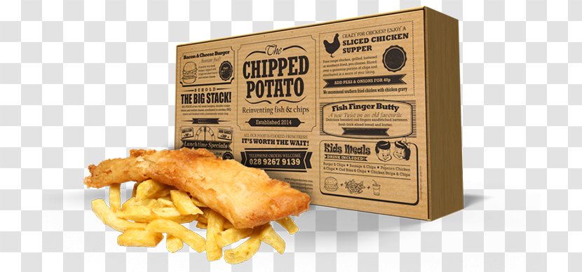 The Chipped Potato Fish And Chips Fast Food Take-out Mushy Peas - Flavor - Chip Transparent PNG