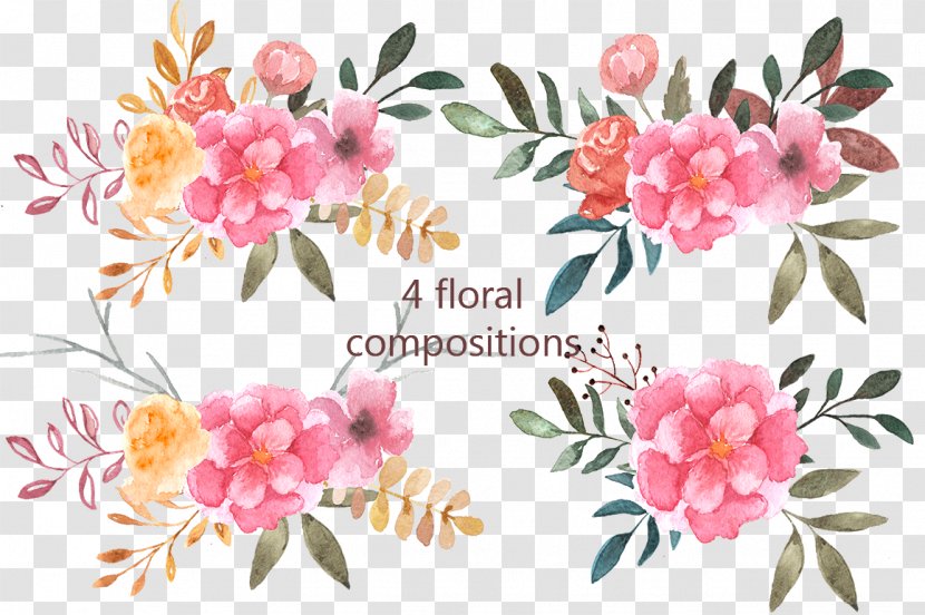 Flower Floral Design Floristry Art - Petal - Watercolour Transparent PNG