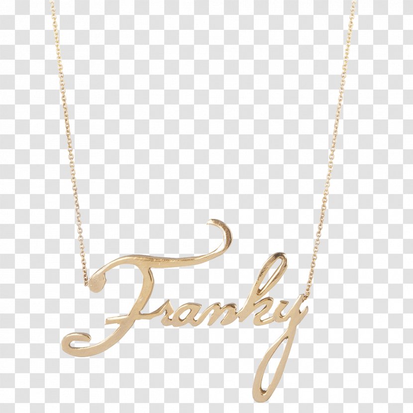 Necklace Just Franky Jewellery Gold Earring Transparent PNG