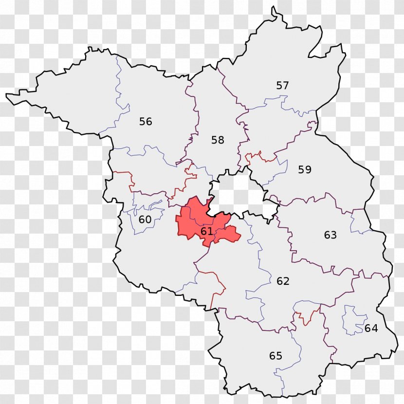 Constituency Of Potsdam – Potsdam-Mittelmark II Teltow-Fläming States Germany - Map Transparent PNG