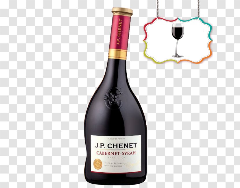 Cabernet Sauvignon Red Wine Shiraz J. P. Chenet - Liquor Transparent PNG