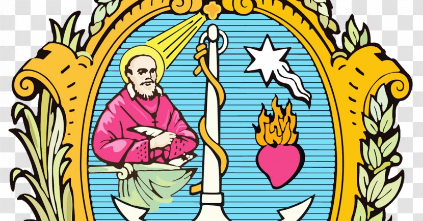Salesians Of Don Bosco Castelnuovo Seminary The Salesian Society Saint Coat Arms - Cartoon - Frame Transparent PNG