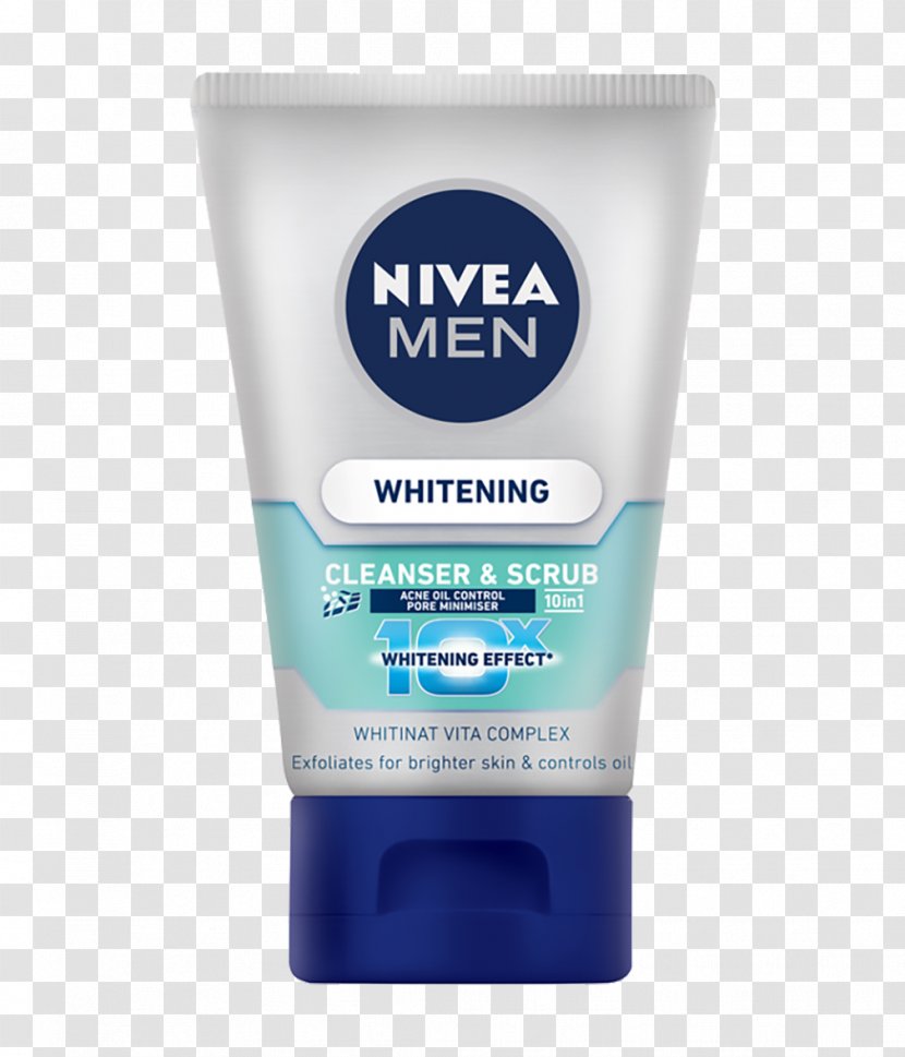 Lotion Cream Nivea Cleanser Acne - Whitening Skin Transparent PNG