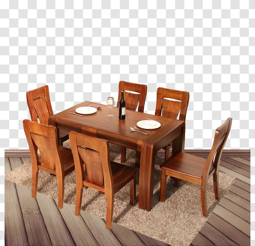 Table Solid Wood Furniture Juglans - Products In Kind Transparent PNG