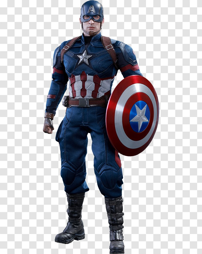 Chris Evans Captain America: Civil War Bucky Barnes Marvel Cinematic Universe - Figurine - Toy Transparent PNG
