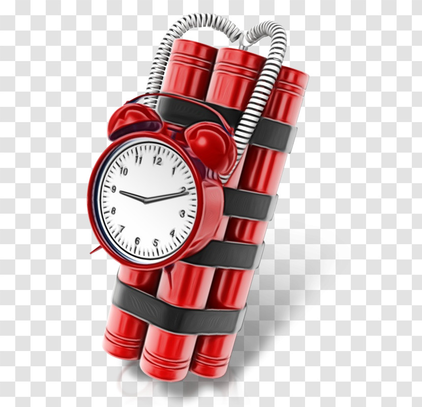 Watch Red Analog Watch Watch Accessory Material Property Transparent PNG