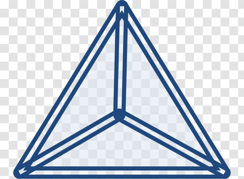 Tetrahedron Triangle Hexahedron Geometric Shape - Octahedron Transparent PNG