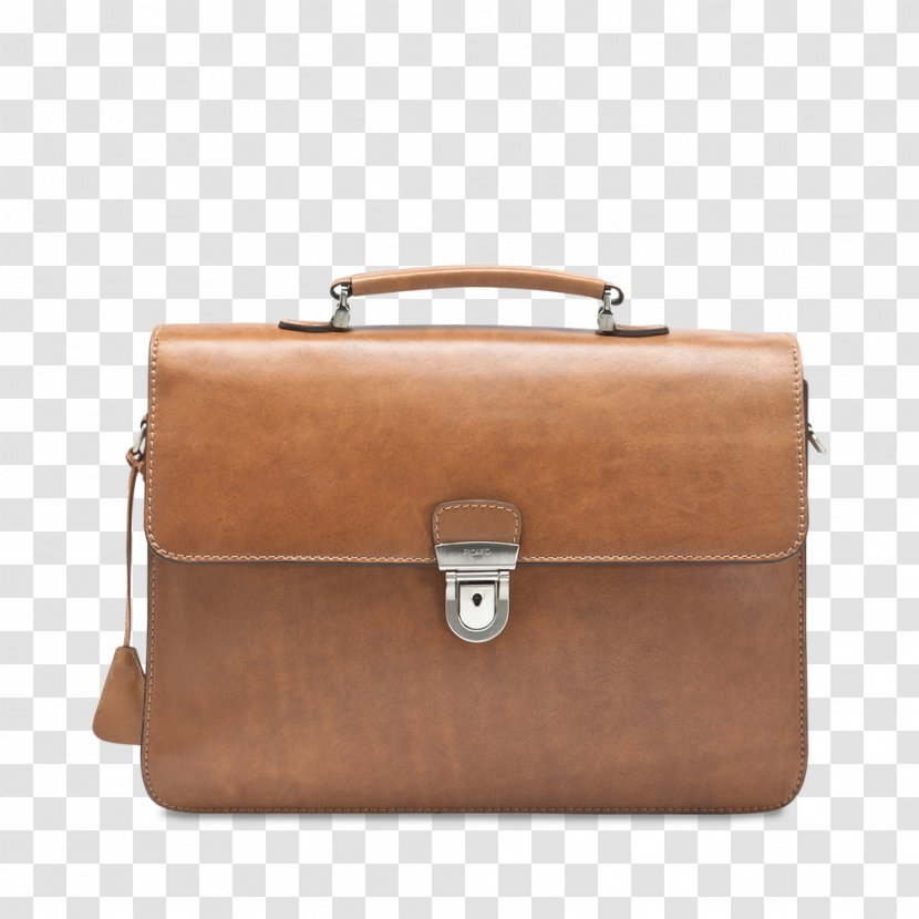 Briefcase Leather Handbag Wallet - Brown - Bag Transparent PNG