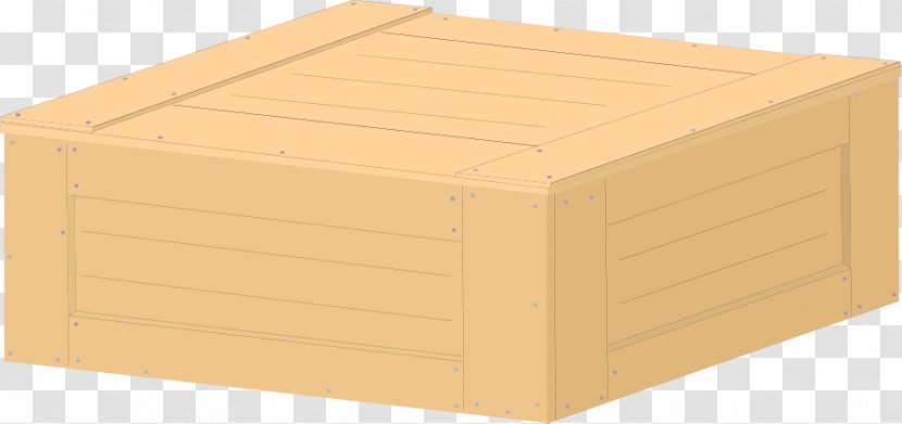 Crate Wooden Box Clip Art - Wood - Cliparts Transparent PNG