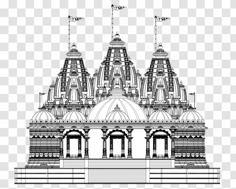 Medieval Architecture Middle Ages Basilica Steeple Facade - Symmetry - Cathedral Transparent PNG