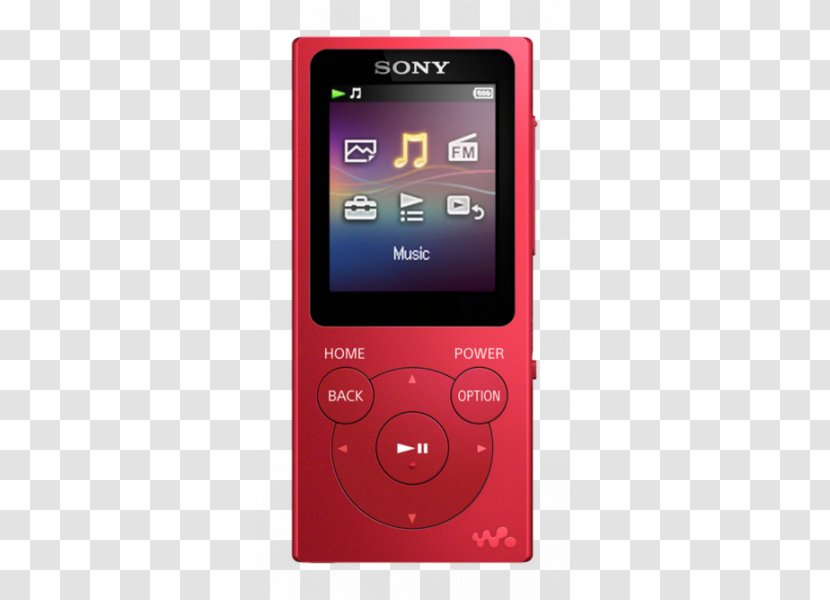 Digital Audio MP4 Player Sony Walkman Media - Comparison Of Software Transparent PNG