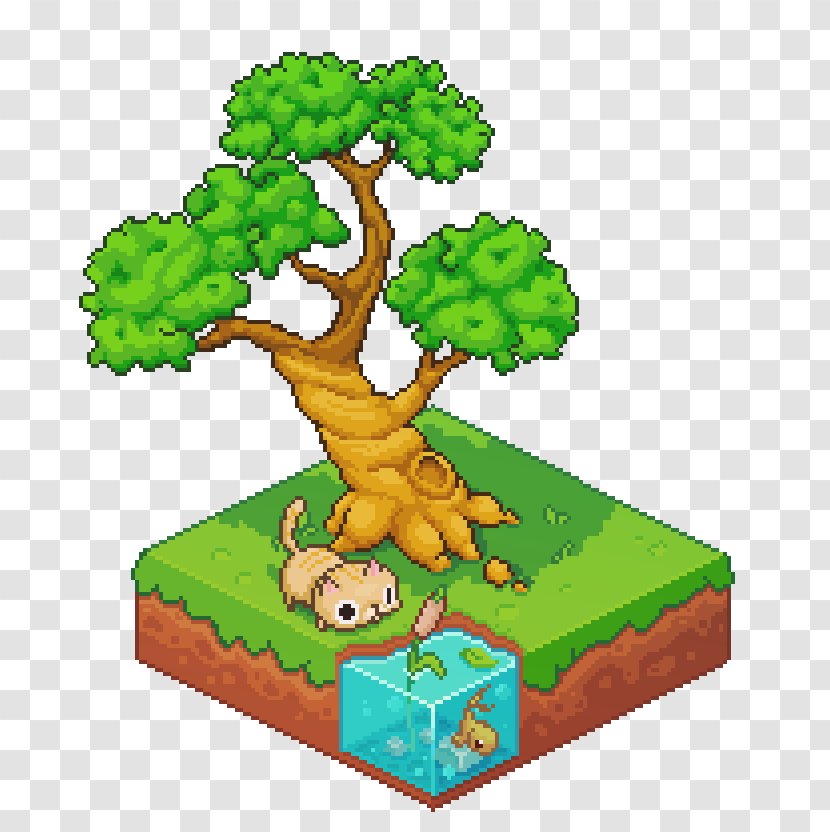 Pixel Art Isometric Projection - Illustrator - Play Transparent PNG