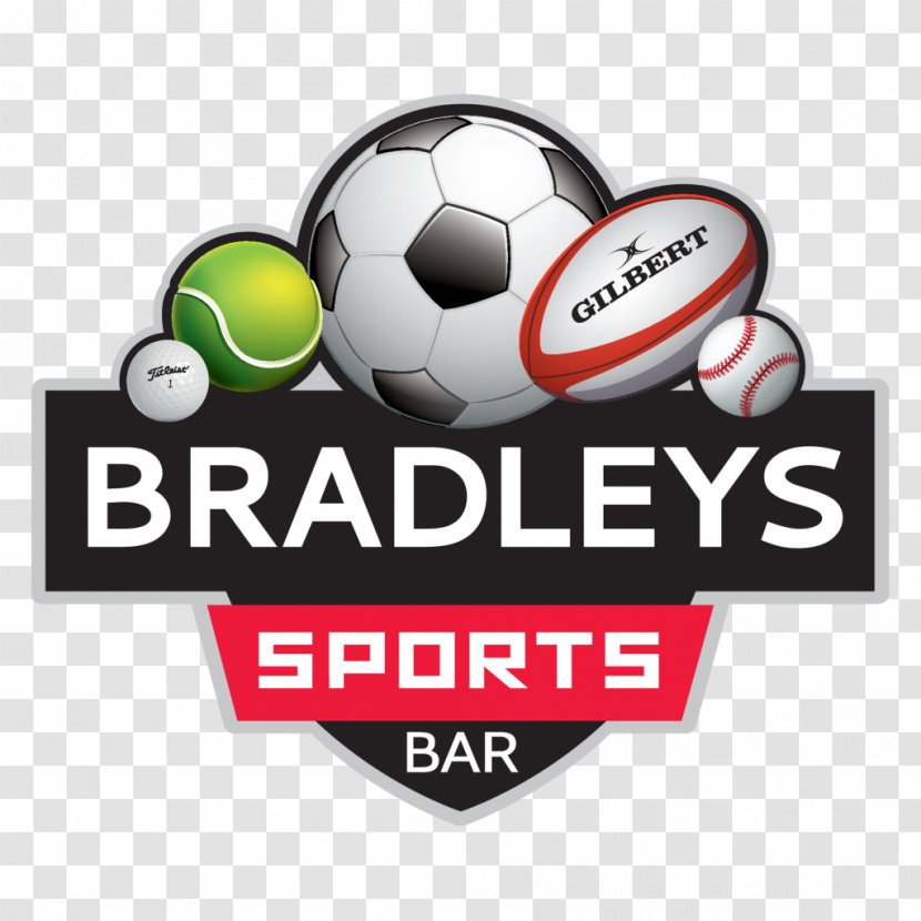 Bradleys Sports Bar Logo Ball - Football - Flash Transparent PNG