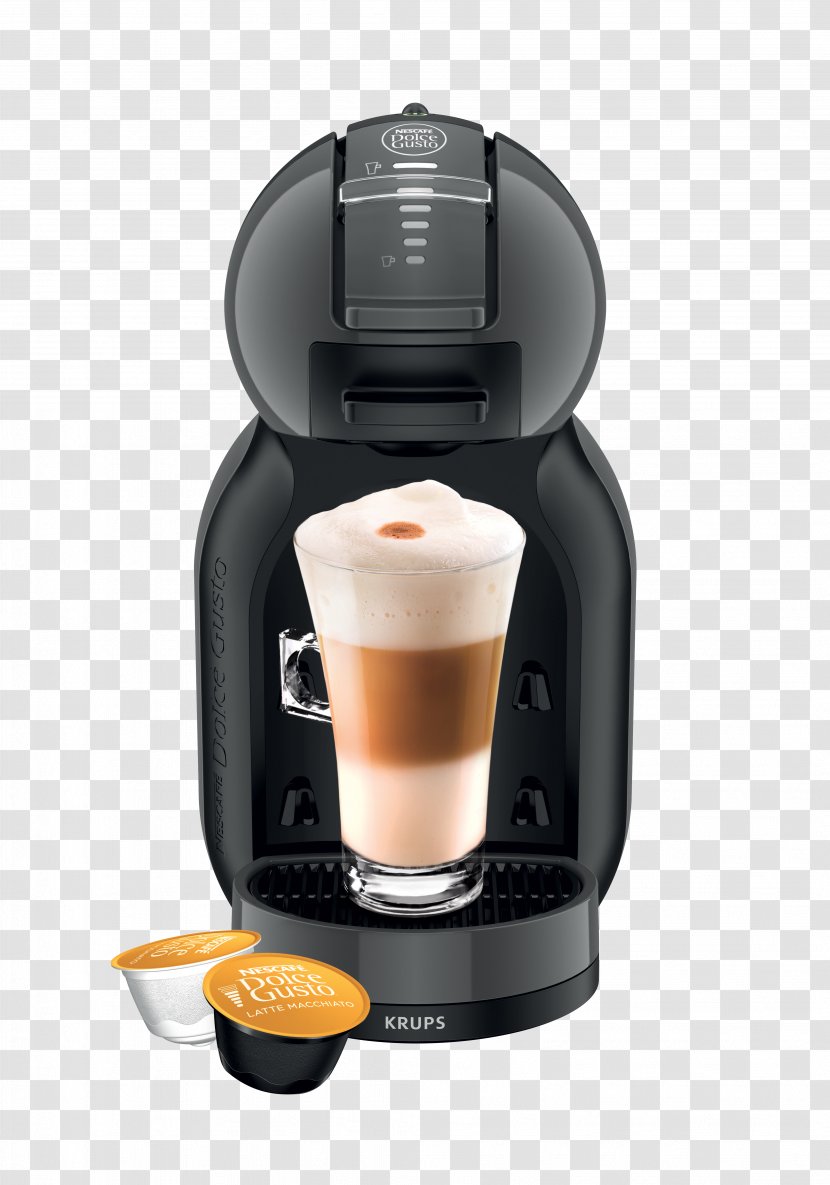 Krups NESCAFÉ Dolce Gusto Mini Me Espresso Coffee Cafe - Singleserve Container Transparent PNG