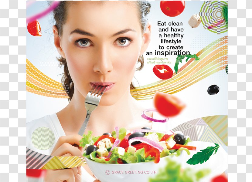 Eating Healthy Diet Food - Advertising - Health Transparent PNG