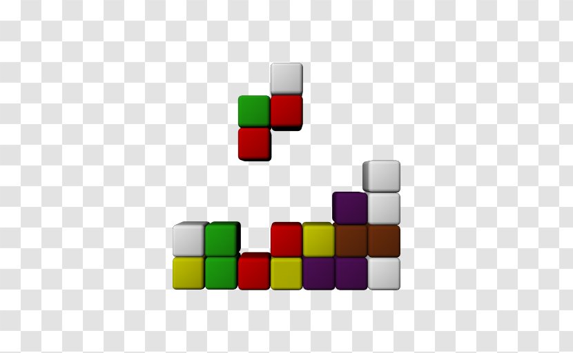 Rubik's Cube Toy Block Product - Rectangle - Colored Blocks Chart Transparent PNG