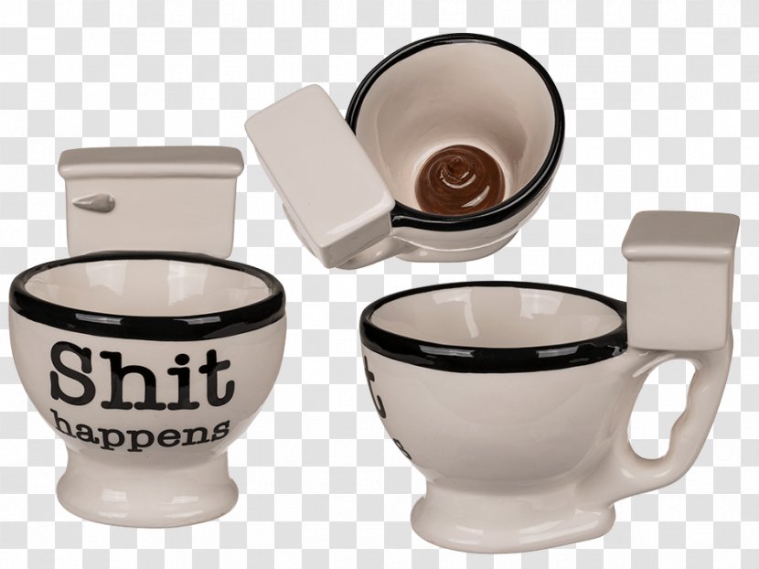 Mug Ceramic Coffee Cup Tableware - Shit Transparent PNG