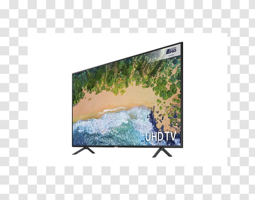 Samsung Class NU7100 Smart 4K UHD TV Resolution Ultra-high-definition Television LED-backlit LCD - Highdefinition Transparent PNG