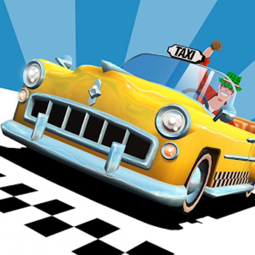 Crazy Taxi: City Rush Grand Theft Auto: Vice Auto III Android - Automotive Design - Taxi Transparent PNG
