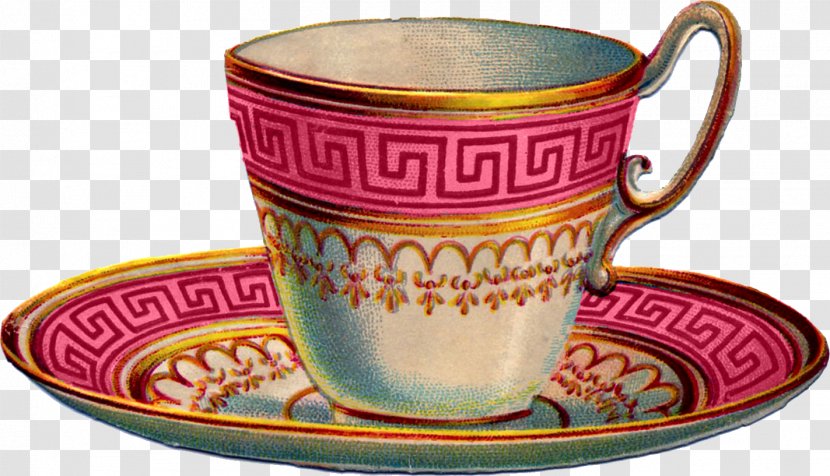 Teacup Paper Tableware - Pottery - Cup Transparent PNG