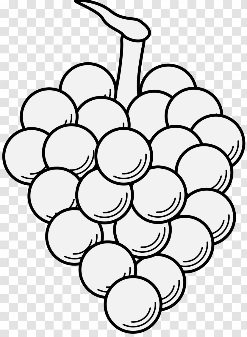 A Display Of Heraldrie Grape Line Art Heraldry - Drawing Transparent PNG