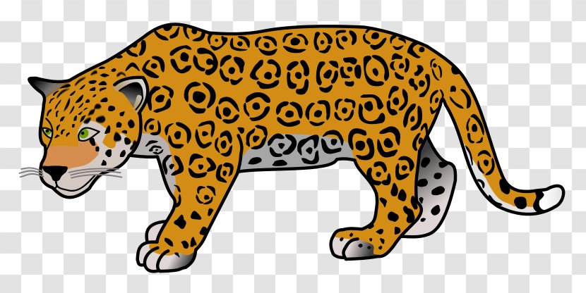 Jaguar Jungle Leopard Clip Art - Tail - Pink Cliparts Transparent PNG