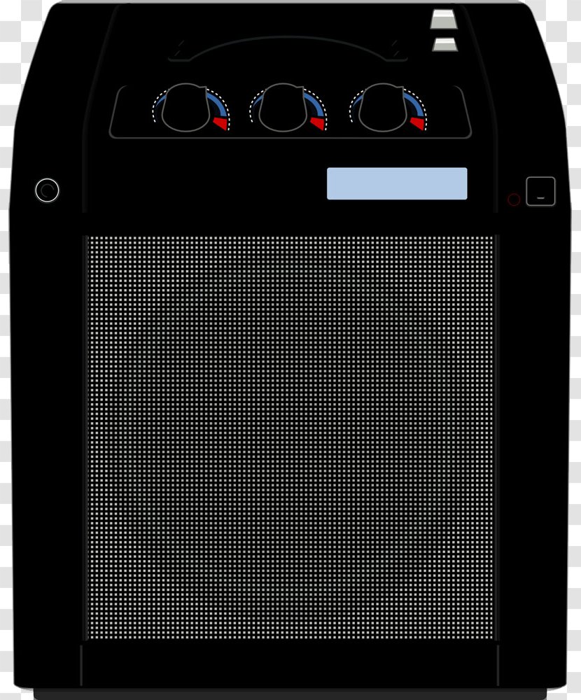 Guitar Amplifier Loudspeaker Sound Box Audio Power - Cartoon - Black Speaker Transparent PNG