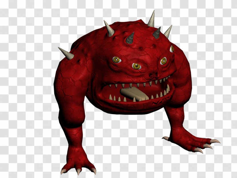 Toad Demon Cartoon Mouth - Jaw - The Tip Of Tongue Transparent PNG