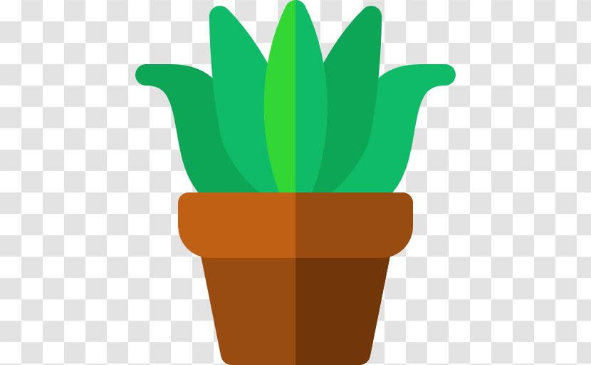 Flowerpot Green Plant - Grass - Vera Vector Transparent PNG