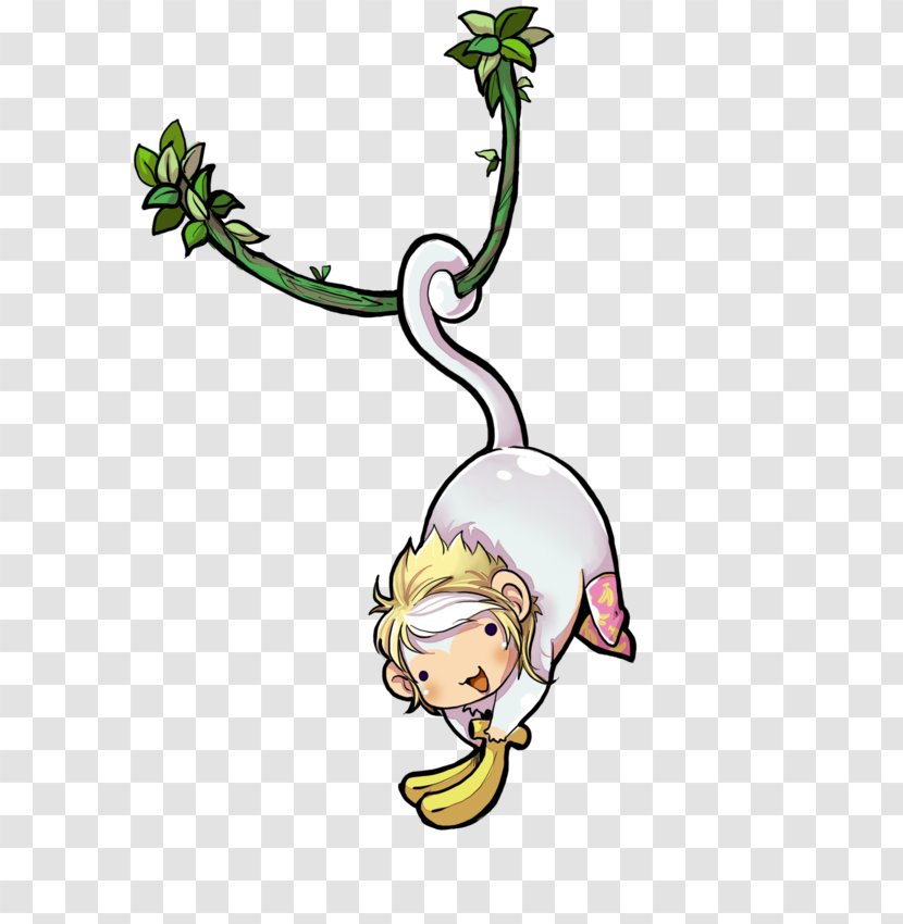 Monkey Clip Art - Flowering Plant - Hanging Picture Transparent PNG