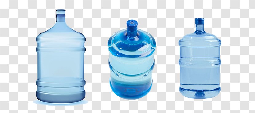 Bottled Water Bottles Cooler Drinking - Three Barrels Of Transparent PNG