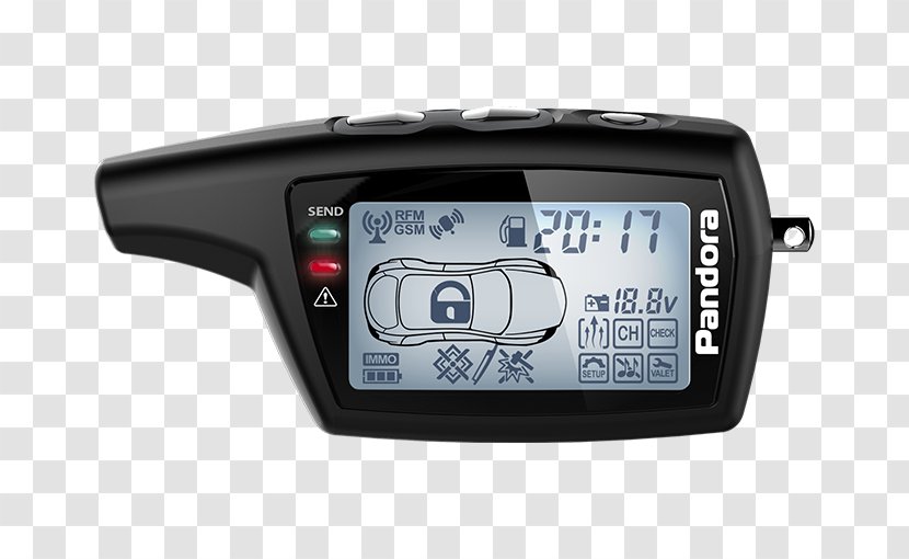 Key Chains Pandora Car Alarm Khabarovsk - Gauge Transparent PNG