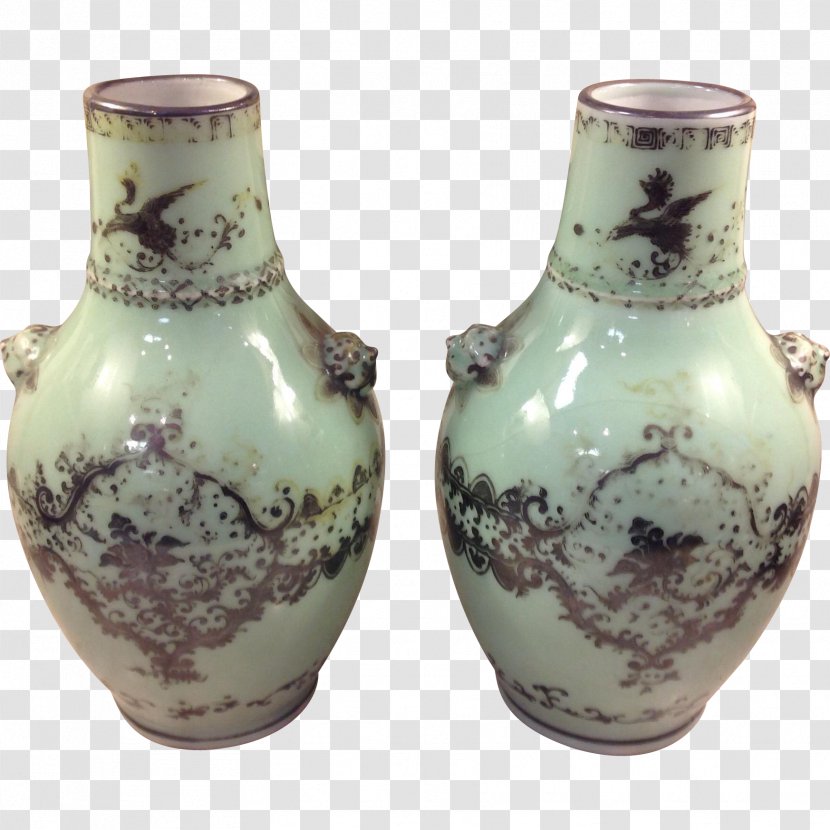 Vase Ceramic Porcelain Celadon Pottery - Lid Transparent PNG