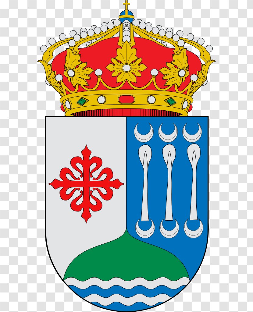 Municipality Of Horcajo De Santiago Escutcheon Coat Arms History - Division The Field - Heraldry Transparent PNG