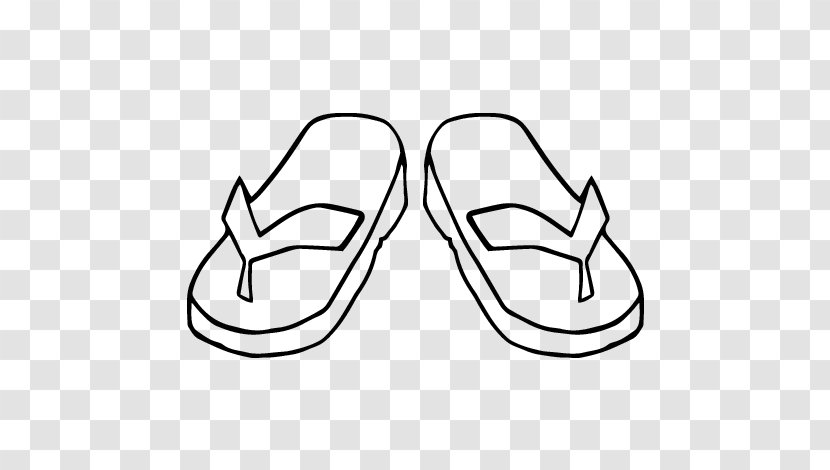 Flip-flops Drawing Coloring Book Black And White - Monochrome Photography - Page Flip Transparent PNG